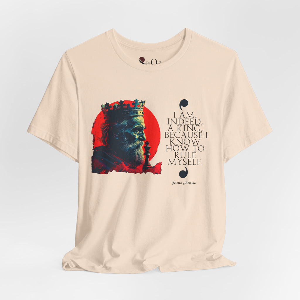 Rule Thyself | Pietro Aretino Soft Cream T-Shirt