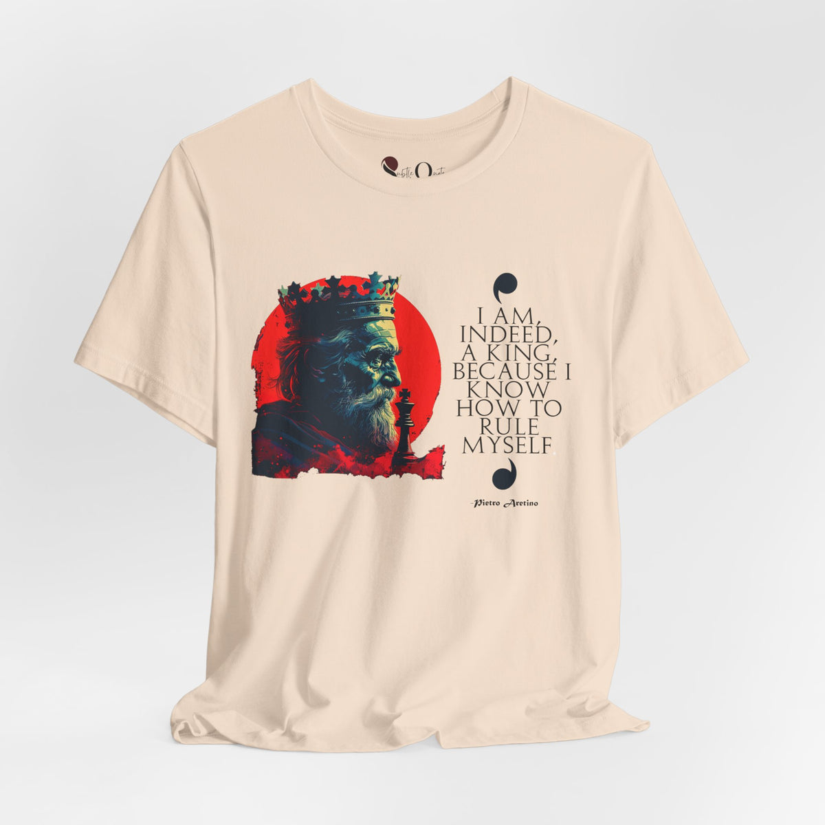 Rule Thyself | Pietro Aretino Soft Cream T-Shirt