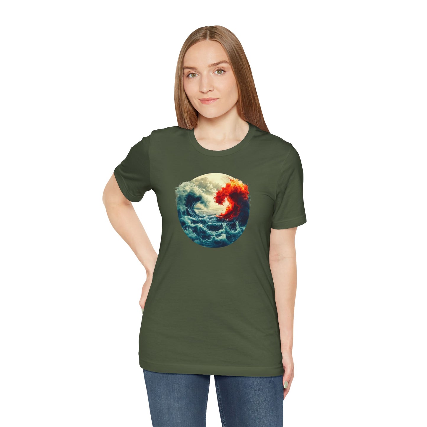 Elemental Harmony: Water and Fire Dark