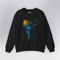 Sagittarius Zodiac Sweatshirt Black Sweatshirt