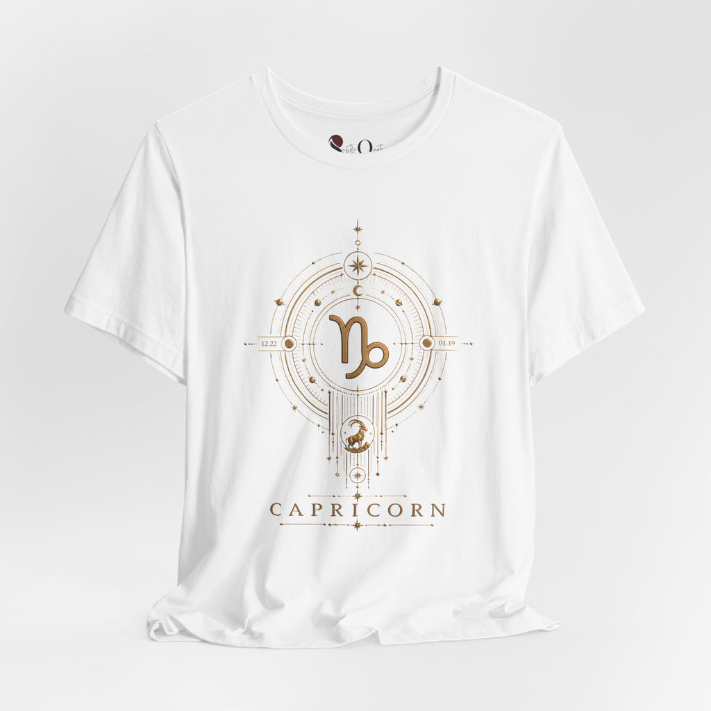 Capricorn Medallion Zodiac T-shirt