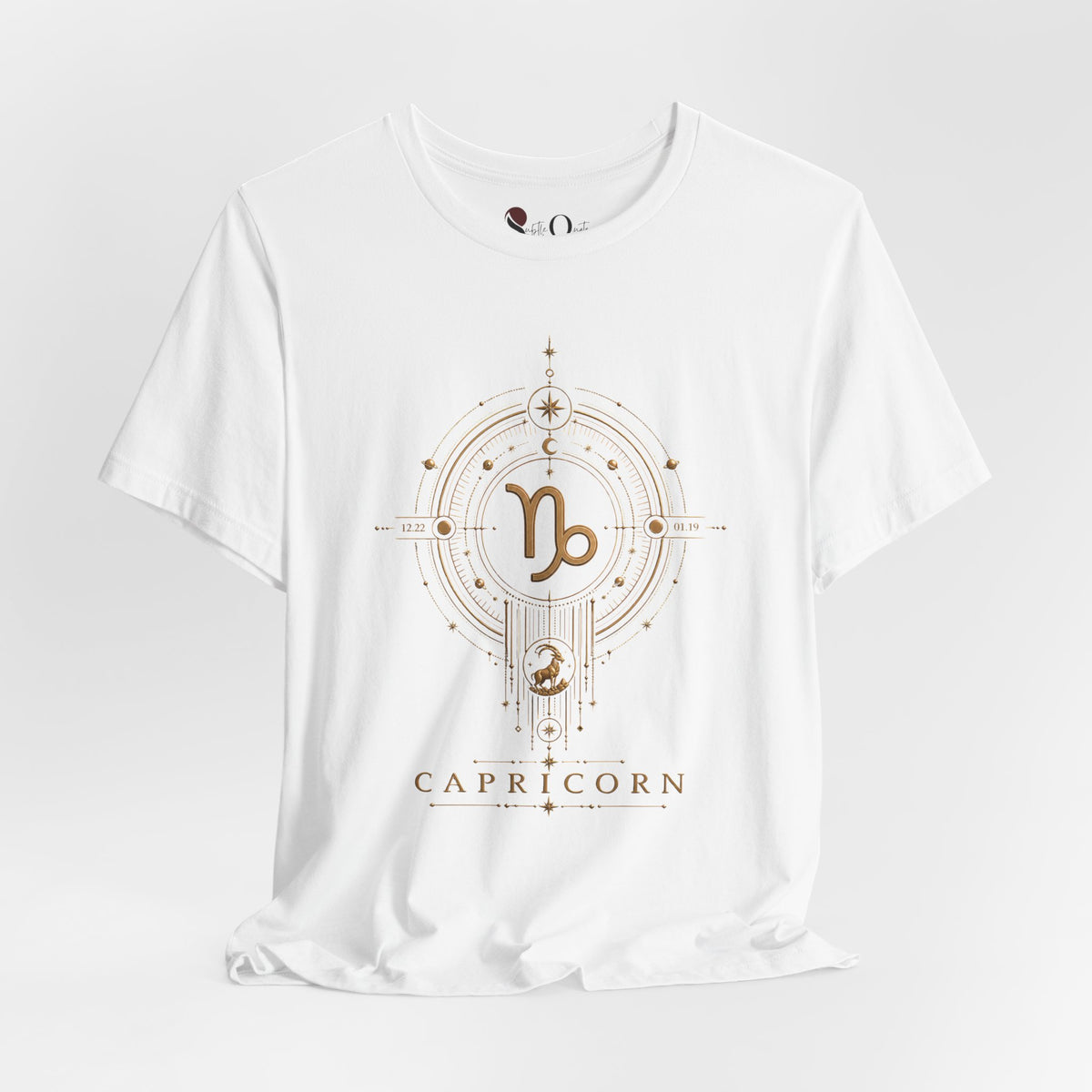 Capricorn Medallion Zodiac T-shirt