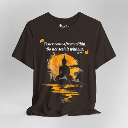 Peace Within Buddha Dark