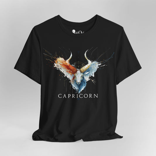 Capricorn Ibex Dark | Zodiac Line