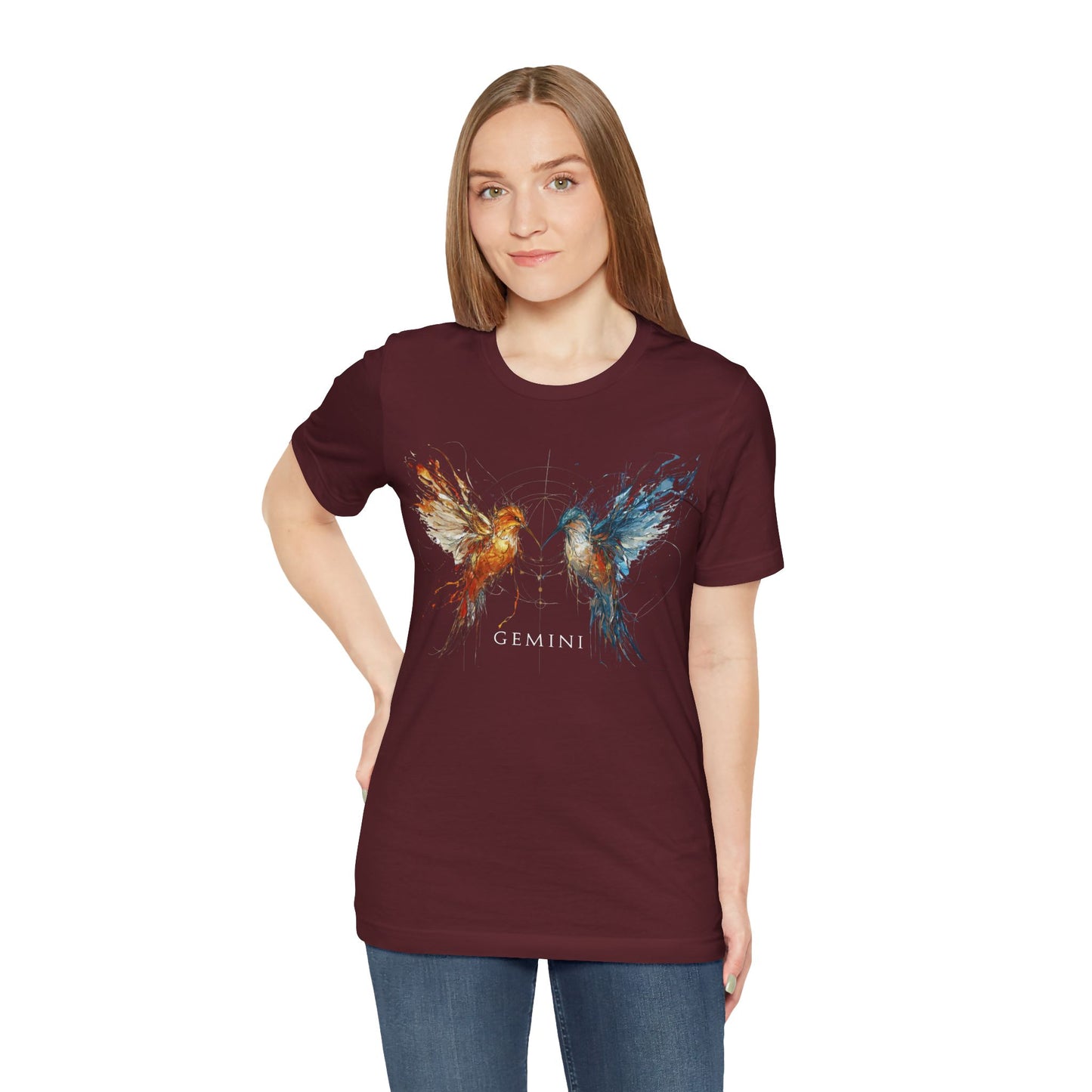 Gemini Hummingbird Dark | Zodiac Line