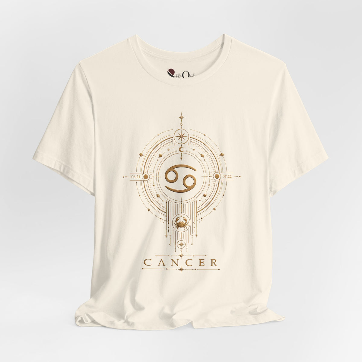 Cancer Medallion Zodiac T-shirt
