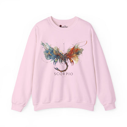 Scorpio Scorpion Heavy Blend™ Crewneck Sweatshirt | Zodiac Line