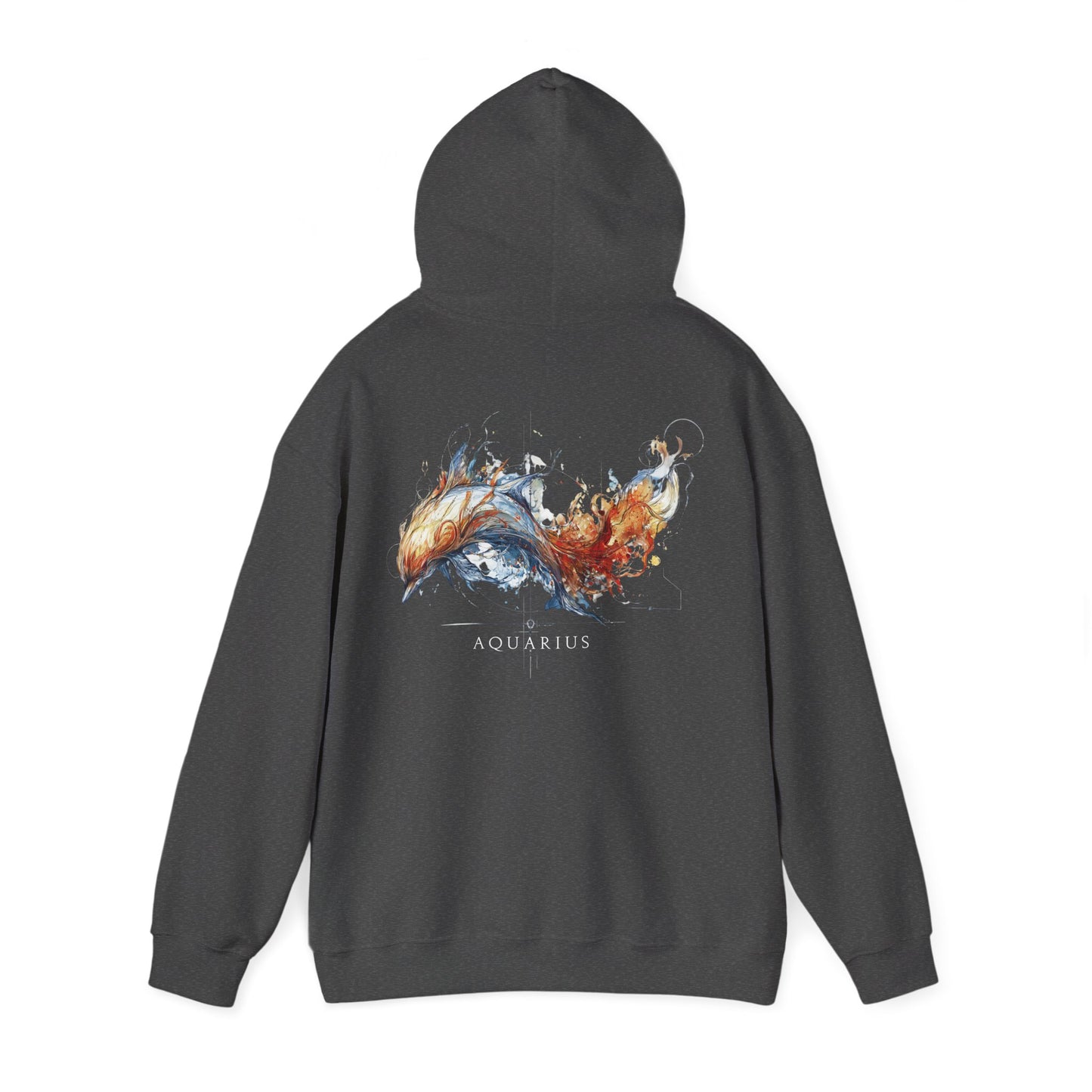 Aquarius Dolphin Zodiac Hoodie