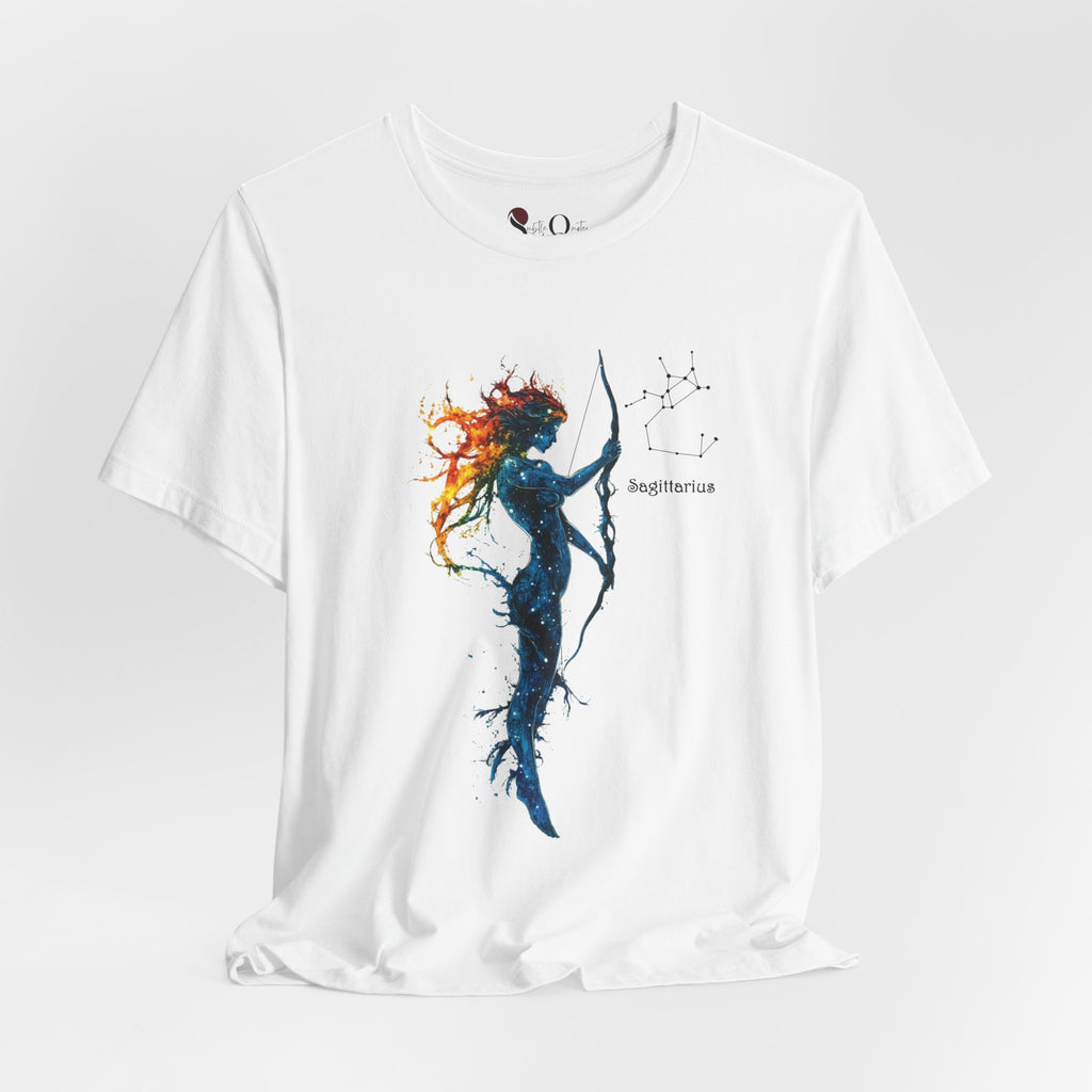 Sagittarius I Zodiac T-Shirt White T-Shirt