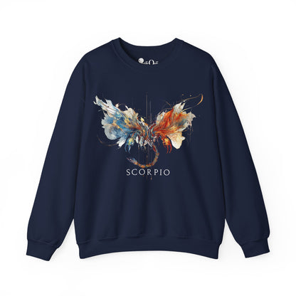 Scorpio Scorpion Heavy Blend™ Crewneck Sweatshirt | Zodiac Line