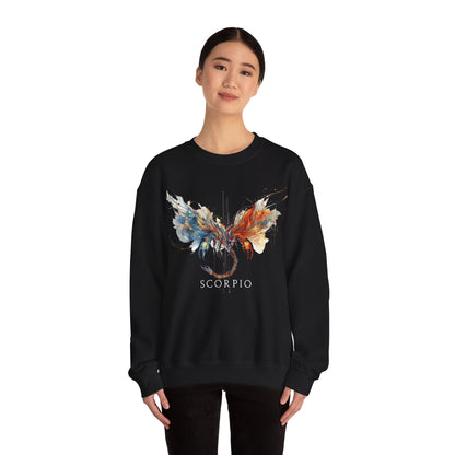 Scorpio Scorpion Heavy Blend™ Crewneck Sweatshirt | Zodiac Line