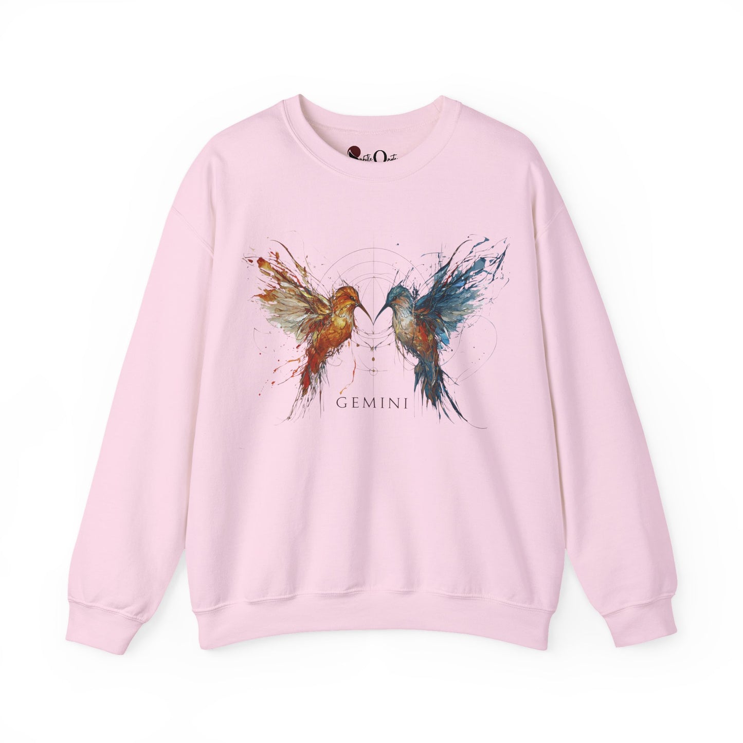 Gemini Hummingbird  Heavy Blend™ Crewneck Sweatshirt | Zodiac Line