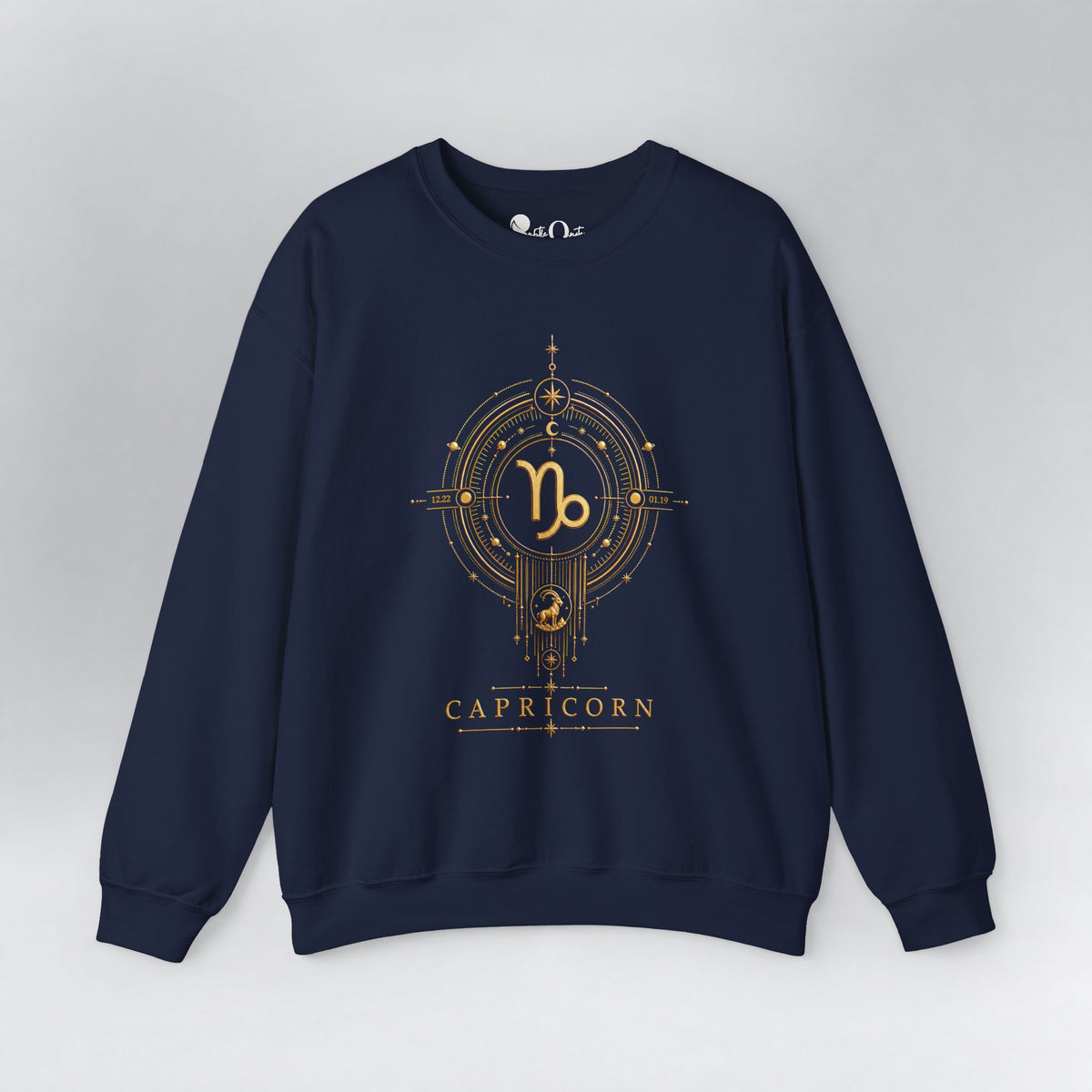 Capricorn Medallion Zodiac Sweatshirt