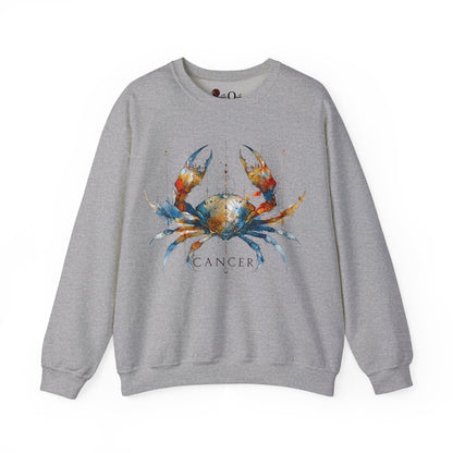 Cancer Crab Heavy Blend™ Crewneck Sweatshirt | Zodiac Line