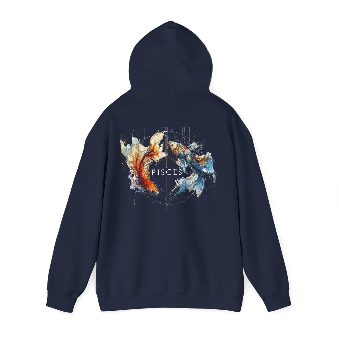 Pisces Koi Fish Zodiac Hoodie
