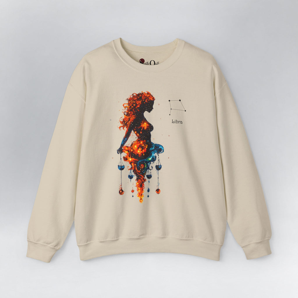 Libra Zodiac Sweatshirt Sand Sweatshirt