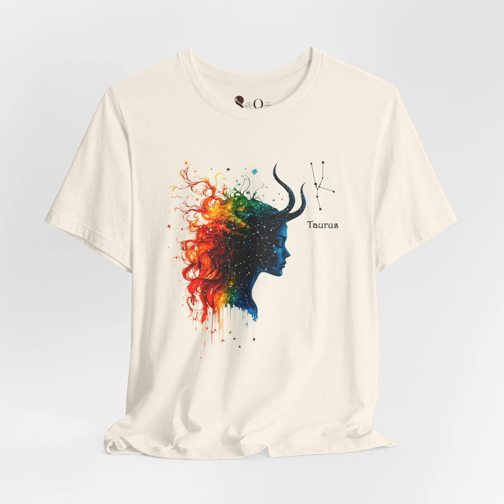 Taurus Zodiac T-Shirt Natural T-Shirt