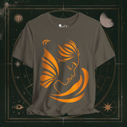 T-Shirt Army / S Butterfly Grace Dark