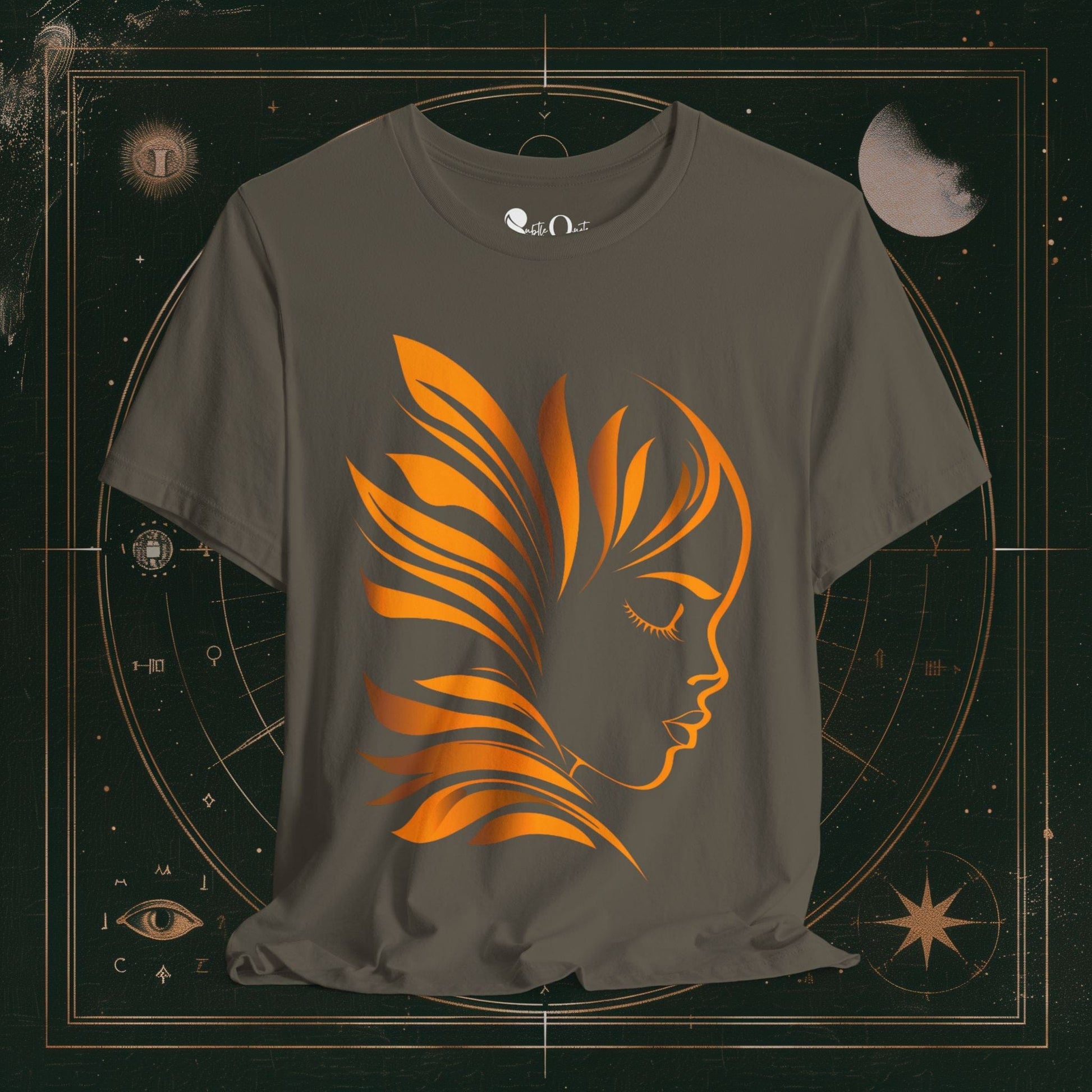 T-Shirt Army / S Butterfly Grace II Dark