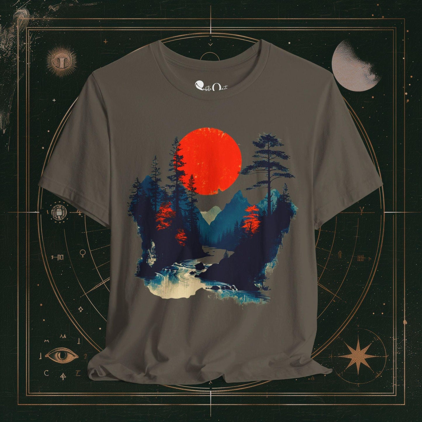 T-Shirt Army / S Unisex -  Crimson Dusk Dark