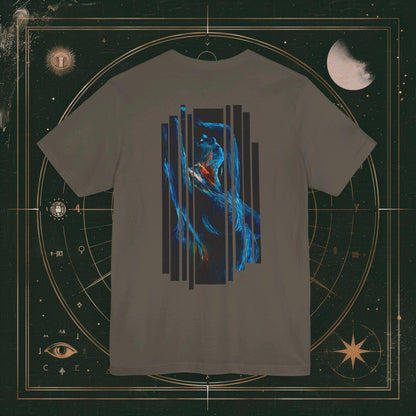 T-Shirt Army / S Unisex -  Ethereal Temptation (Design On Back)