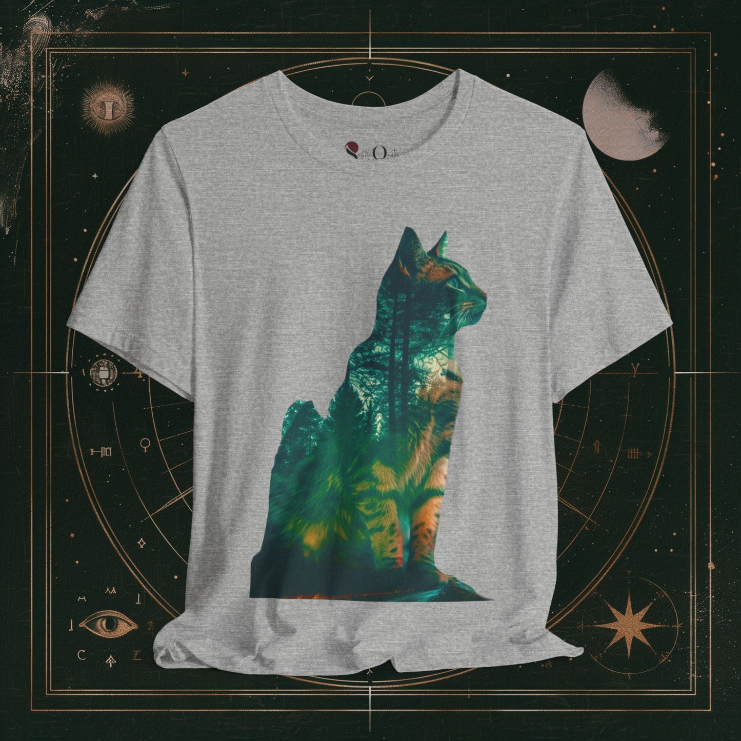 T-Shirt Athletic Heather / S Curiosity in Nature