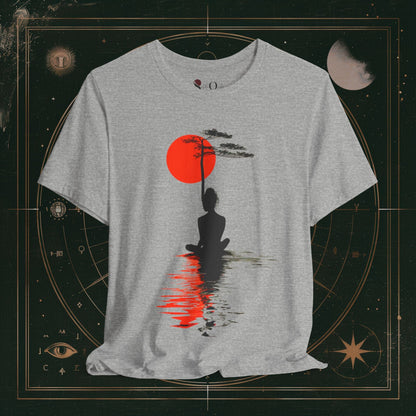 T-Shirt Athletic Heather / S Serenity at Sunset