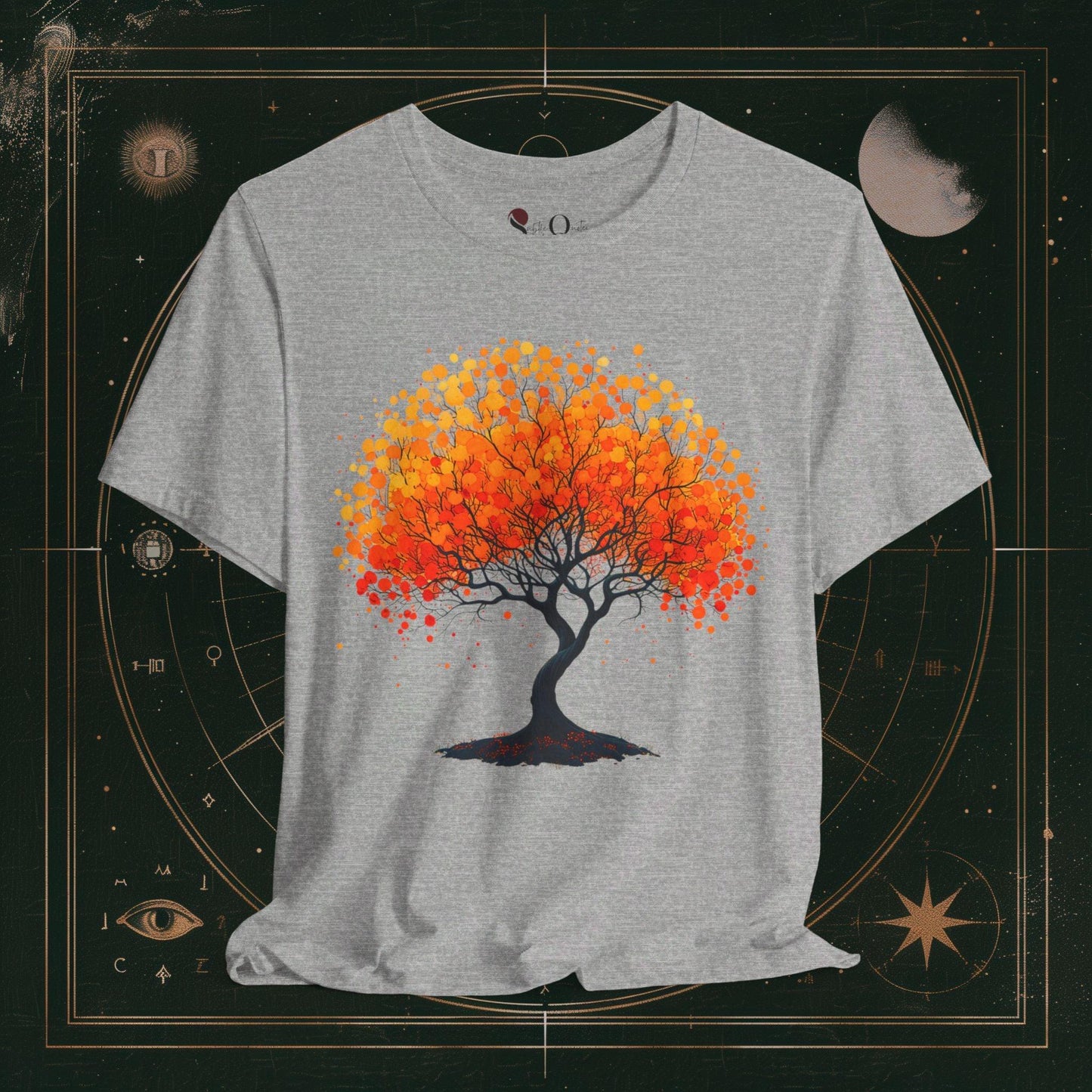 T-Shirt Athletic Heather / S Unisex -  Autumn Radiance