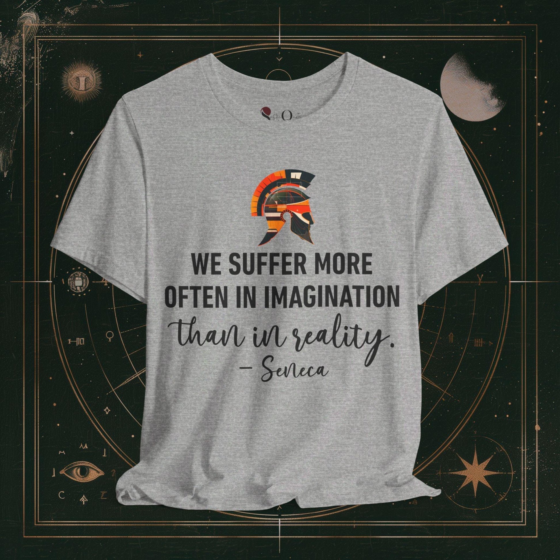 T-Shirt Athletic Heather / S Unisex -  We suffer More Seneca