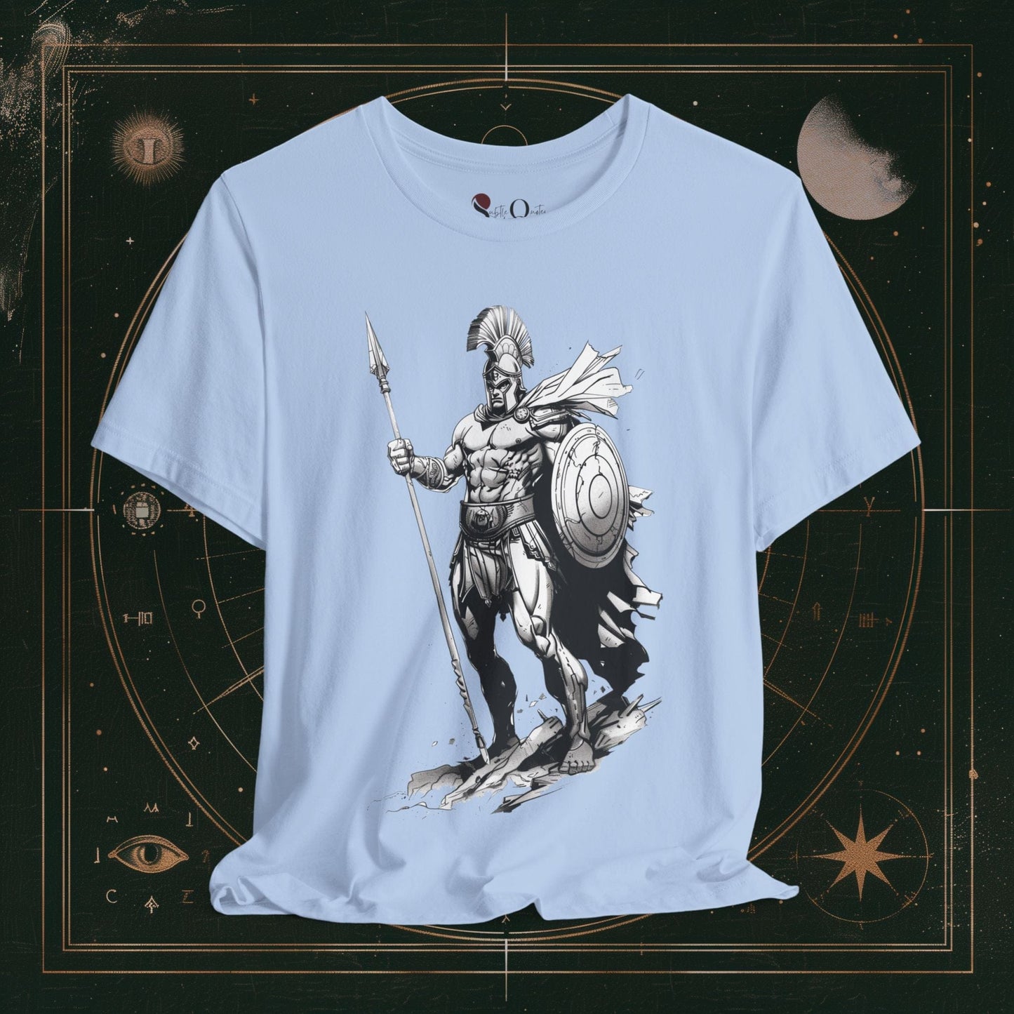 T-Shirt Baby Blue / S Spartan Valor