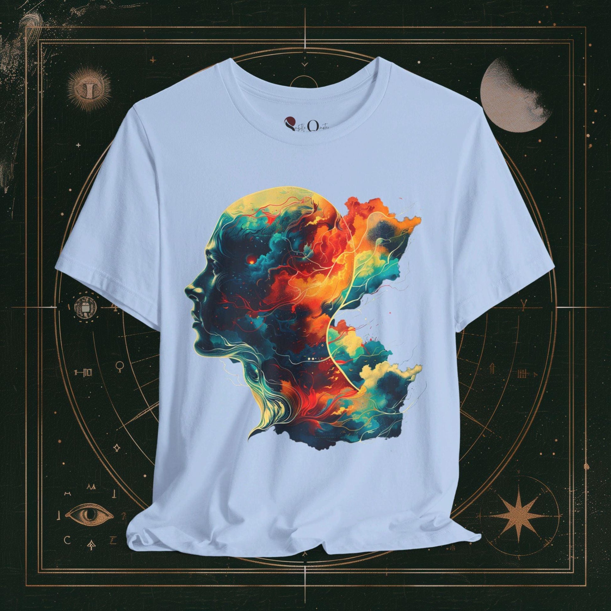 T-Shirt Baby Blue / S Unisex -  Cosmic Mindscape