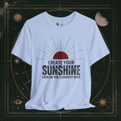 T-Shirt Baby Blue / S Unisex -  Create Own Sunshine