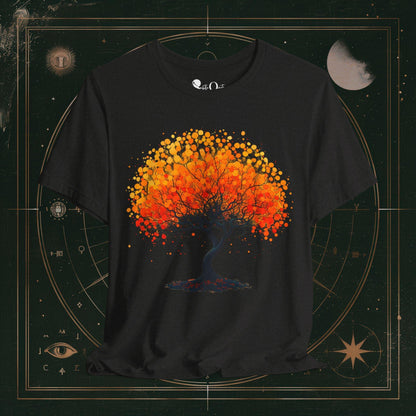 T-Shirt Black Heather / S Unisex -  Autumn Radiance Dark