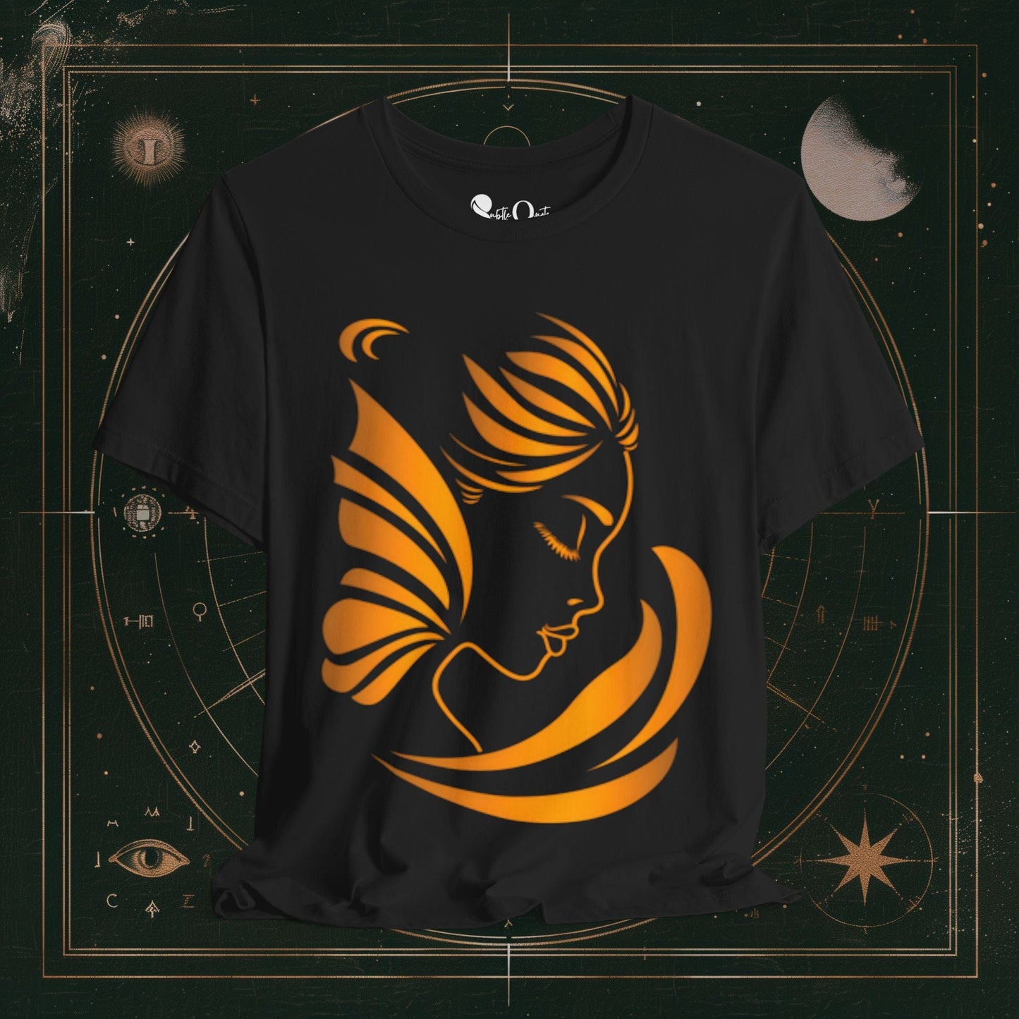 T-Shirt Black / S Butterfly Grace Dark