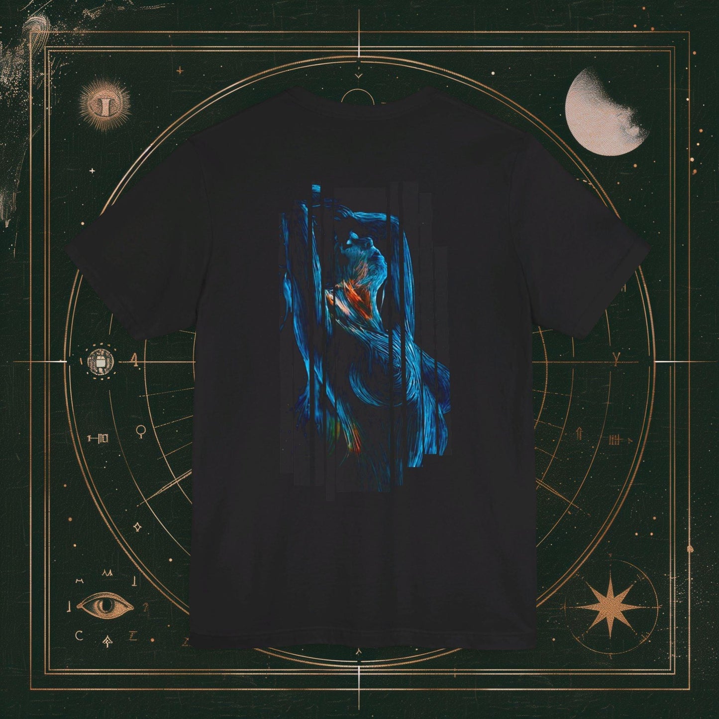 T-Shirt Black / S Unisex -  Ethereal Temptation (Design On Back)