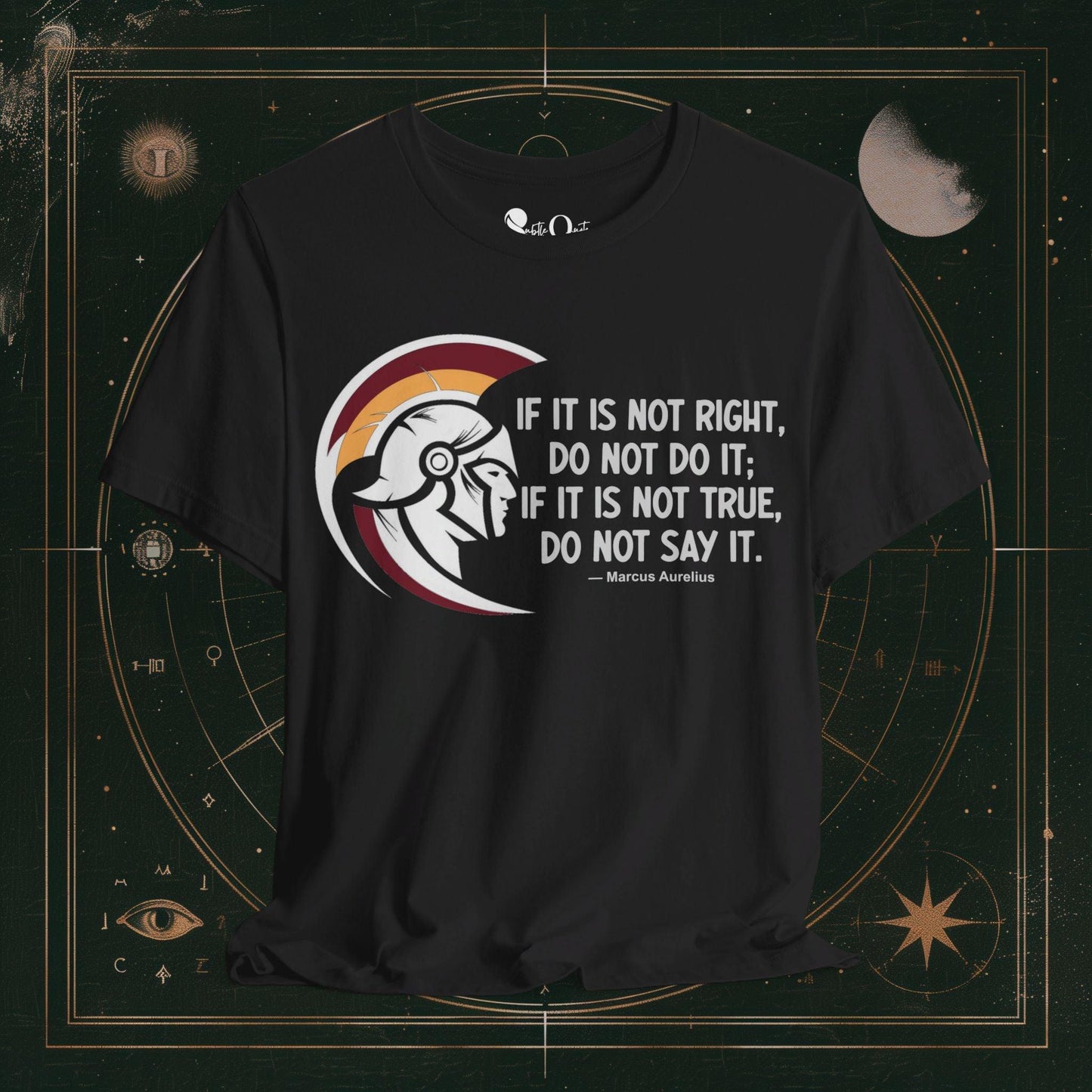 T-Shirt Black / S Unisex -  If It Isn't Right Marcus Dark