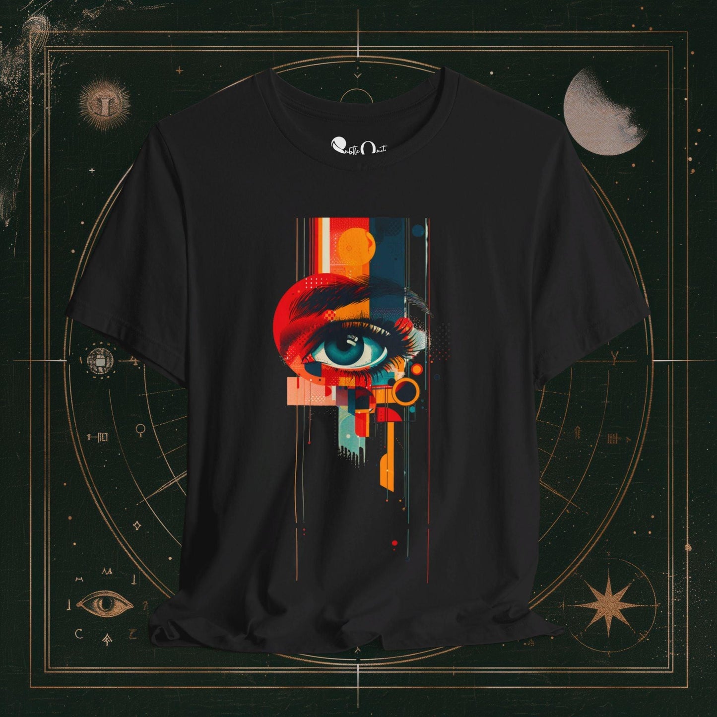 T-Shirt Black / S Unisex -  Visionary Spectrum Dark