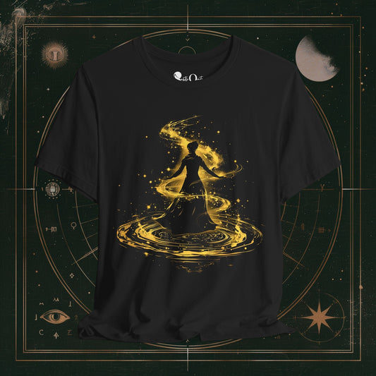 T-Shirt Black / S Whirl of Divine Light Dark