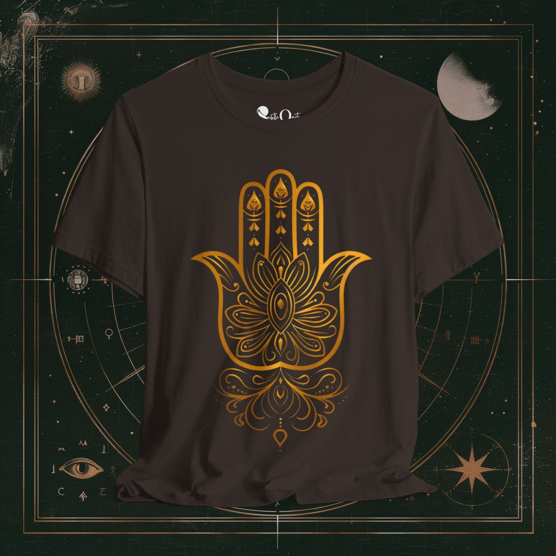 T-Shirt Brown / S Golden Harmony Dark