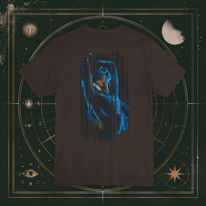 T-Shirt Brown / S Unisex -  Ethereal Temptation (Design On Back)