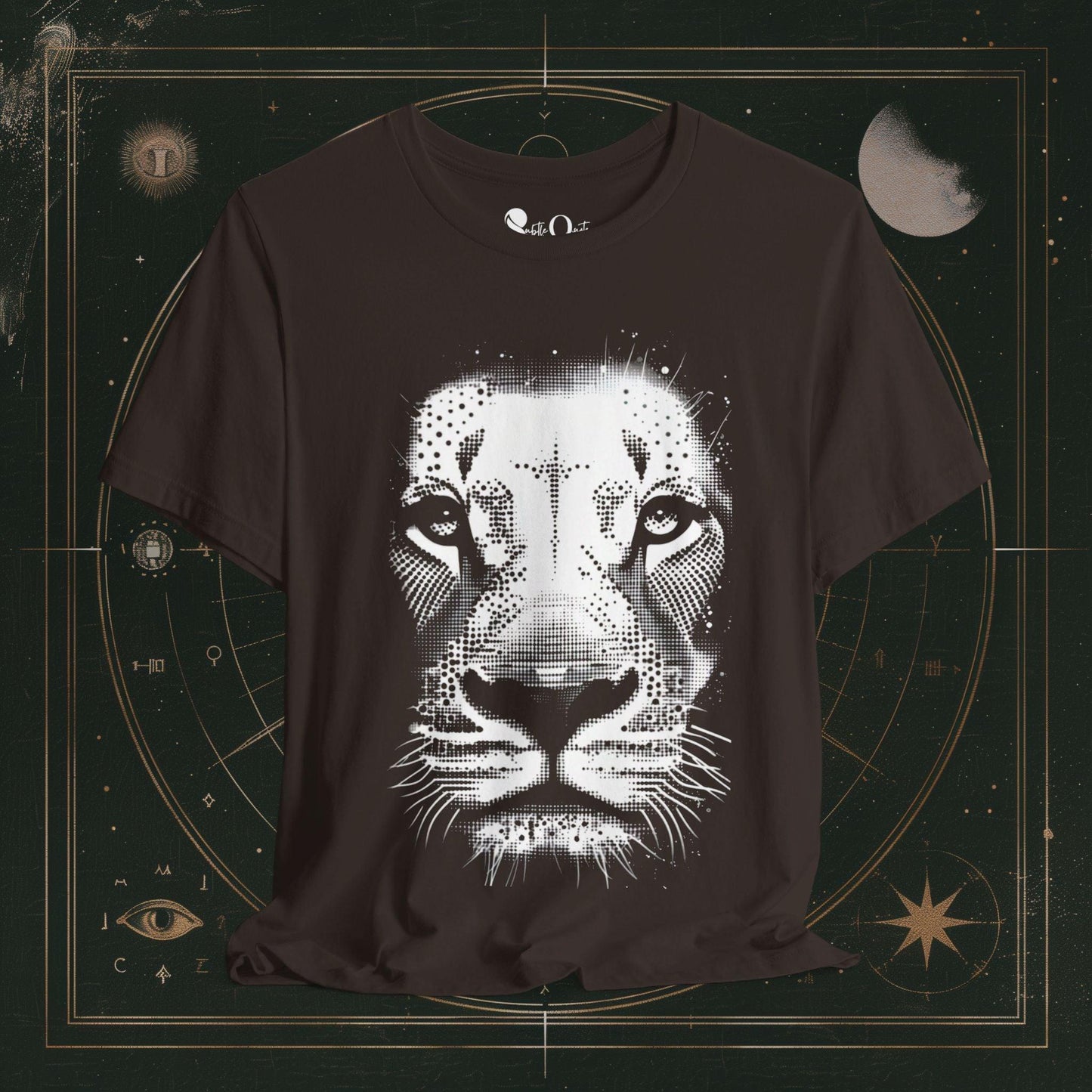 T-Shirt Brown / S Unisex -  Regal Vision Dark