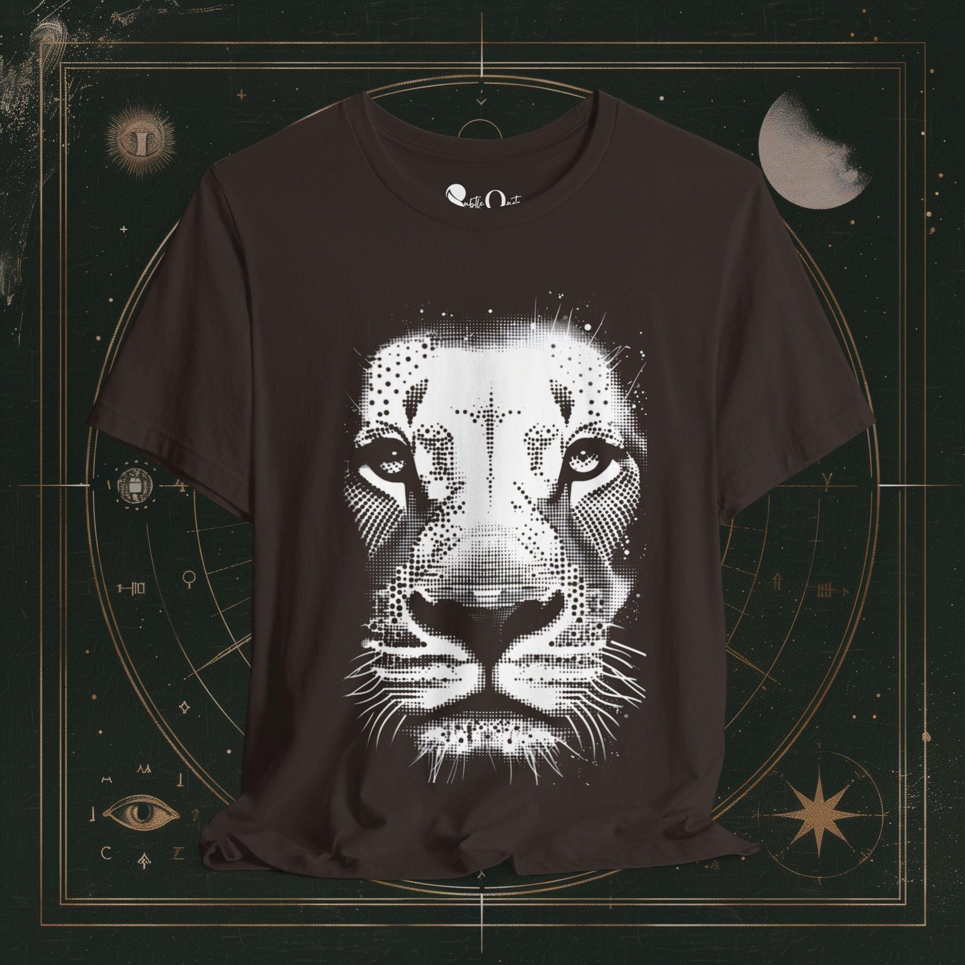 T-Shirt Brown / S Unisex -  Regal Vision Dark