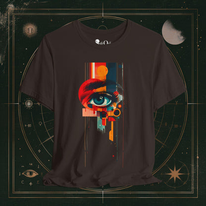 T-Shirt Brown / S Unisex -  Visionary Spectrum Dark