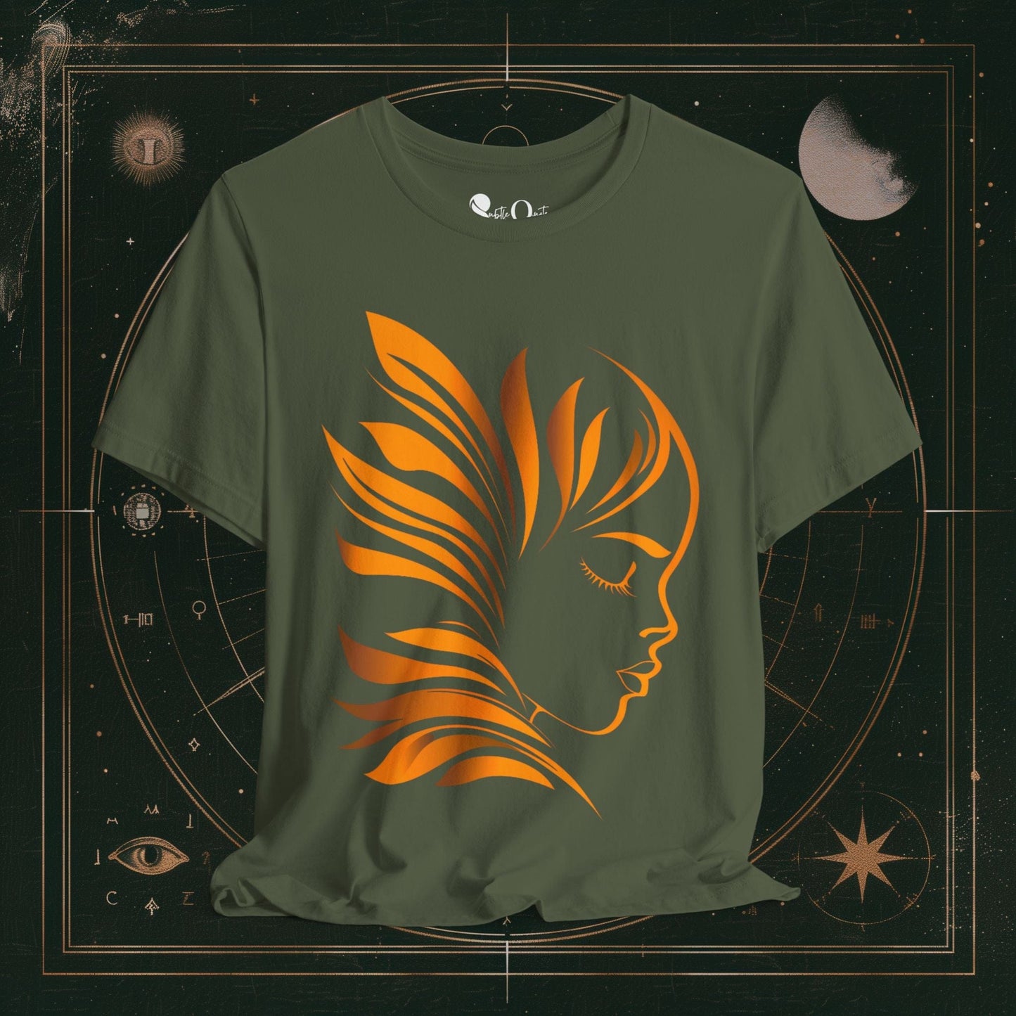 T-Shirt Military Green / S Butterfly Grace II Dark