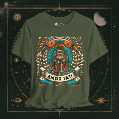 T-Shirt Military Green / S Unisex -  Amor Fati Dark