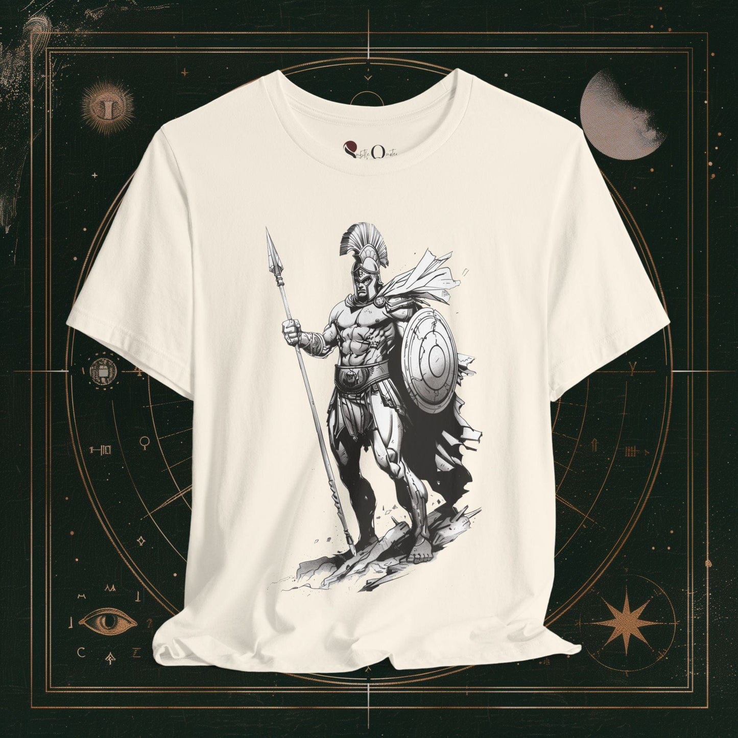 T-Shirt Natural / S Spartan Valor