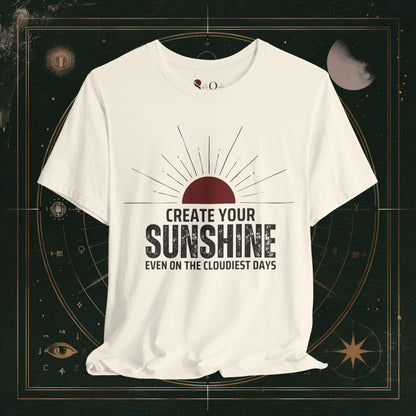 T-Shirt Natural / S Unisex -  Create Own Sunshine