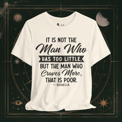 T-Shirt Natural / S Unisex -  Man Who Has Marcus