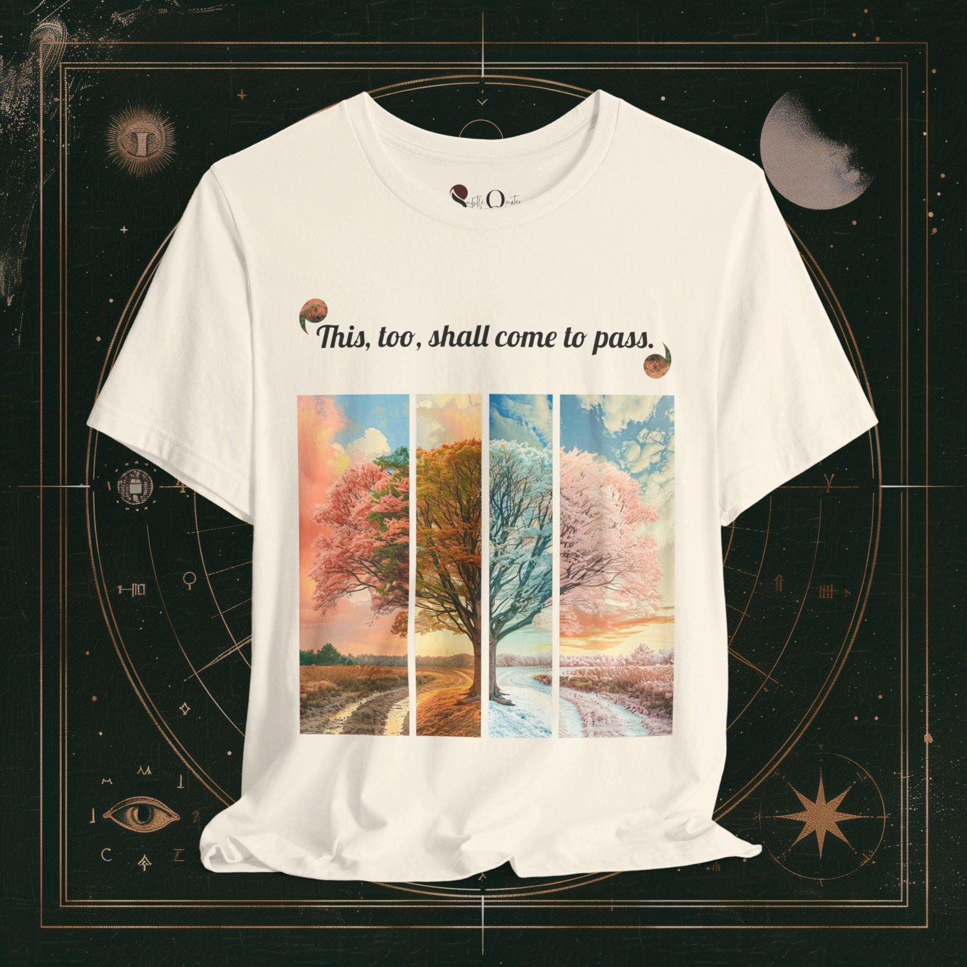 T-Shirt Natural / S Unisex -  This Too Shall Pass