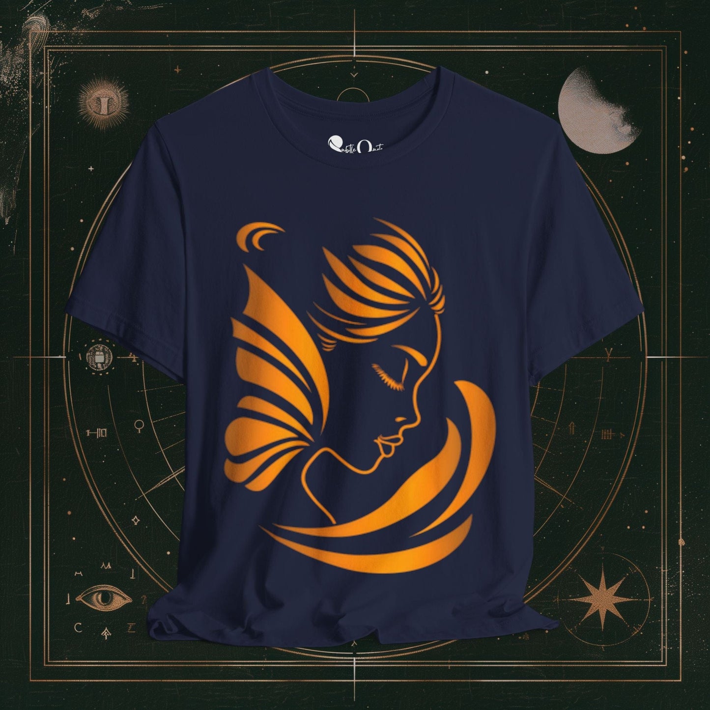 T-Shirt Navy / S Butterfly Grace Dark